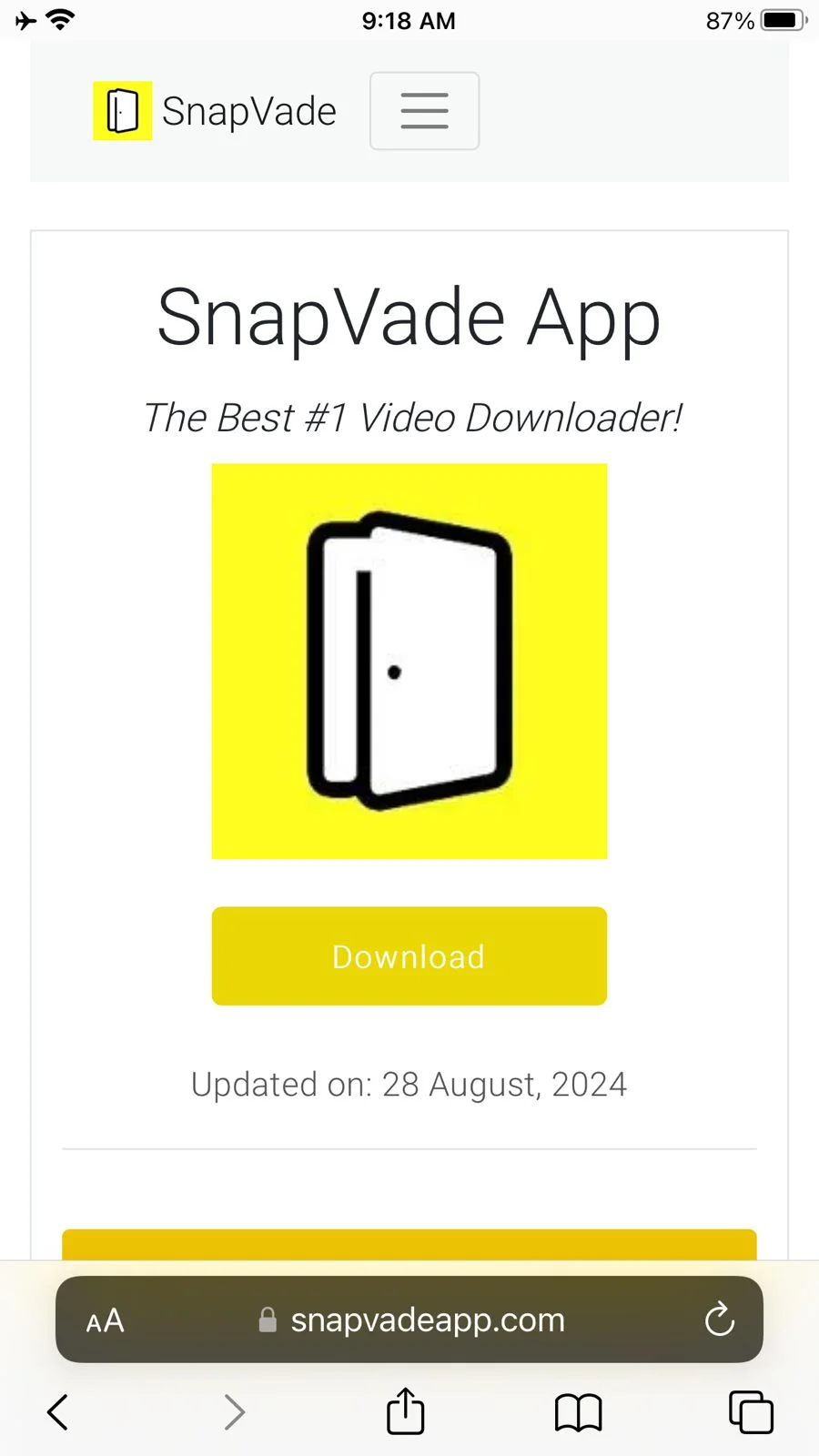 snapvade download ios screenshot 1