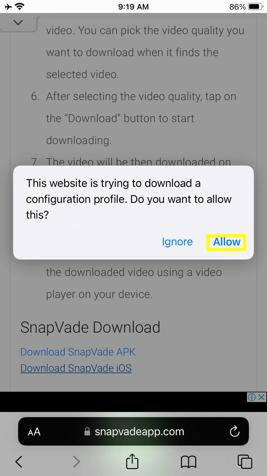 snapvade download ios screenshot 3